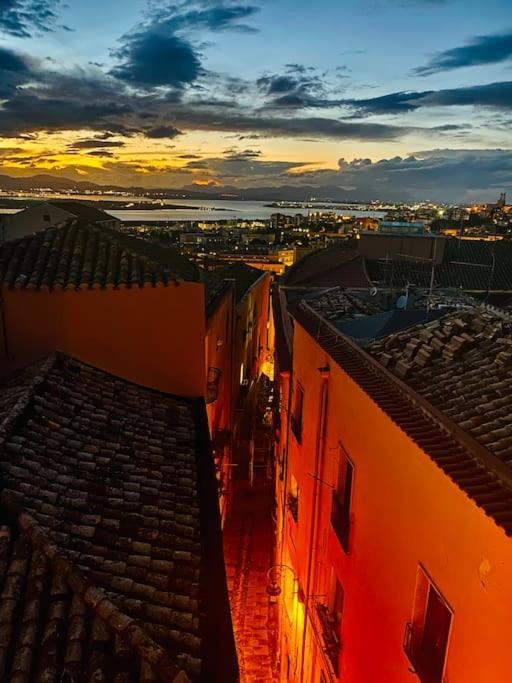 Appartamento Castello Attic Sunset Terrace Cagliari Esterno foto
